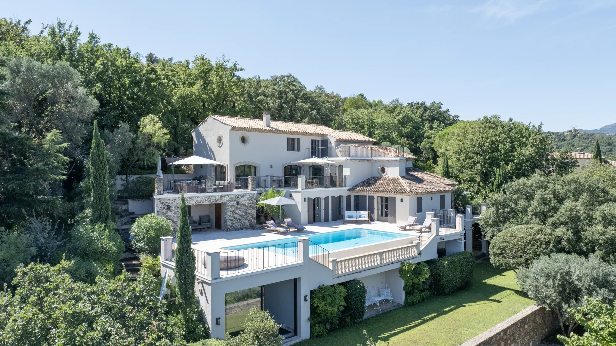 villa rental Grimaud